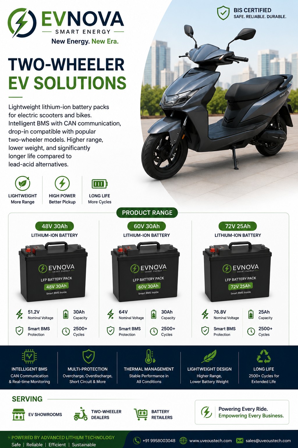 Two-Wheeler EV Solutions